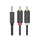 UGREEN AV102 Kabel 2x RCA Cinch jack 3.5 mm 1.5m czarny - 1488936 - zdjęcie 2